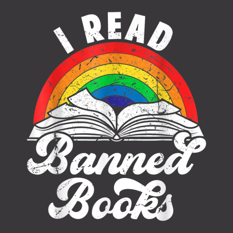 I Read Banned Books Vintage Literature Rainbow Reading Ladies Curvy T-Shirt by RandiCrystalGraber | Artistshot