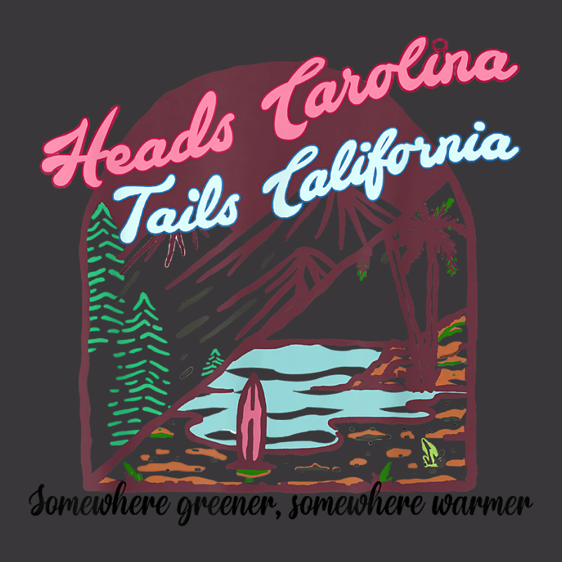 Heads Carolina Tail California Western Summer Beach Paradise Gift Ladies Curvy T-Shirt by FrancesTiffany | Artistshot