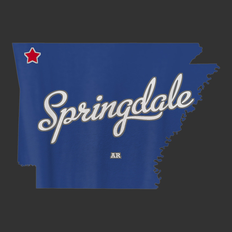 Springdale Arkansas Ar Map Baby Bodysuit | Artistshot