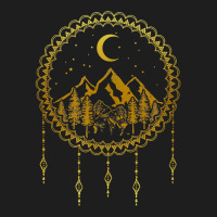 Minimal Mountain Art Dreamcatcher For Hiker T Shirt Classic T-shirt | Artistshot