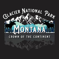 Glacier National Park Montana Moose Hiking Camping Souvenir New Year T-shirt | Artistshot