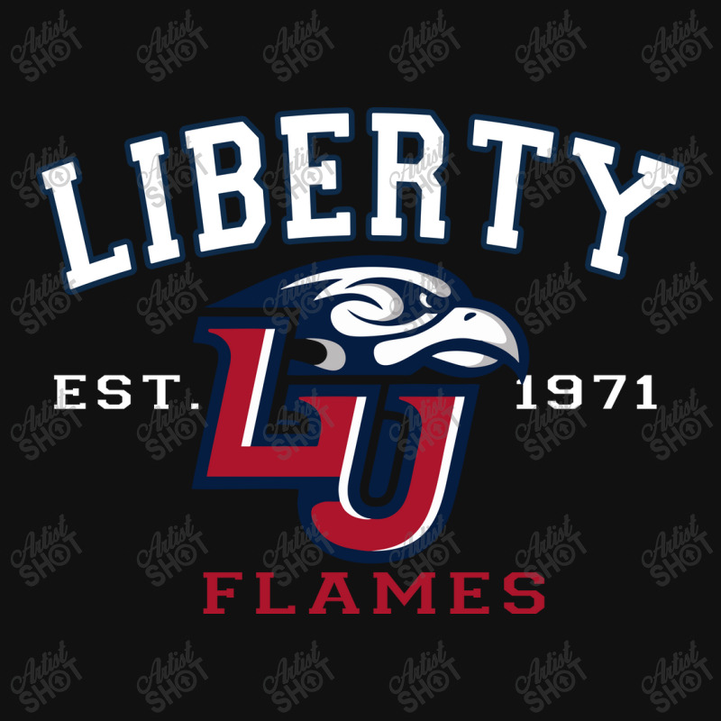 Custom Liberty University Flames Football Lynchburg Virginia Sparky The ...