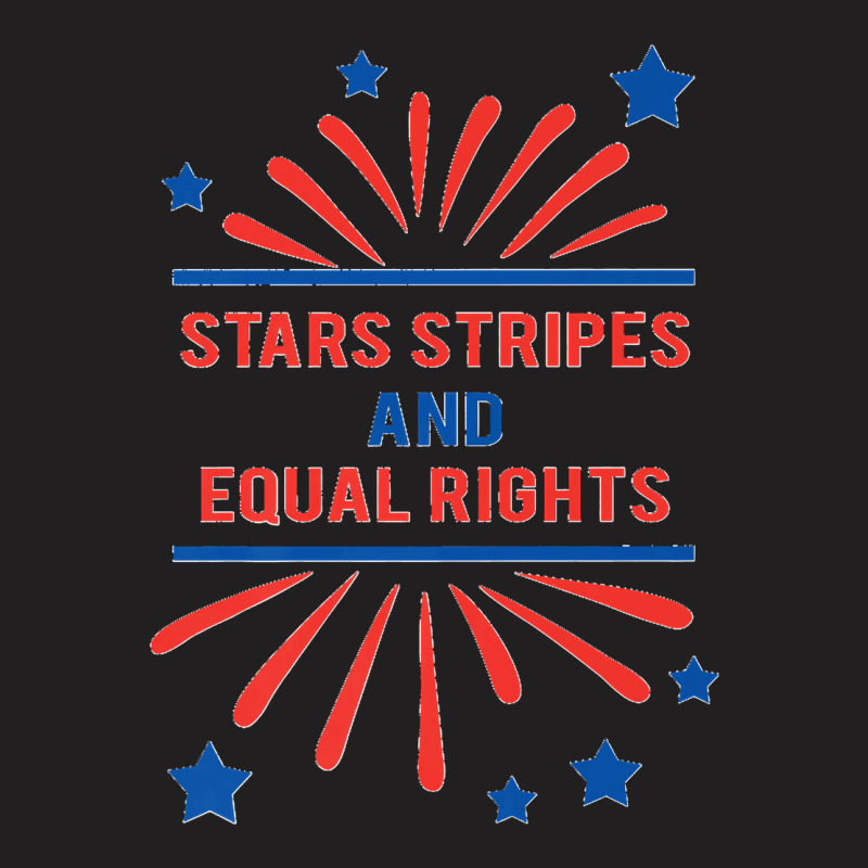 Stars Stripes And Equal Rights Premium T Shirt T-shirt | Artistshot