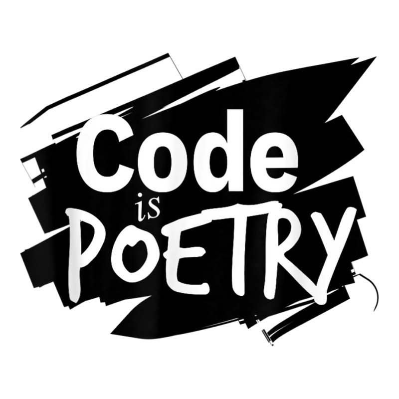 Code Is Poetry Computer Programming And Coding T Shirt Men's T-shirt Pajama Set | Artistshot