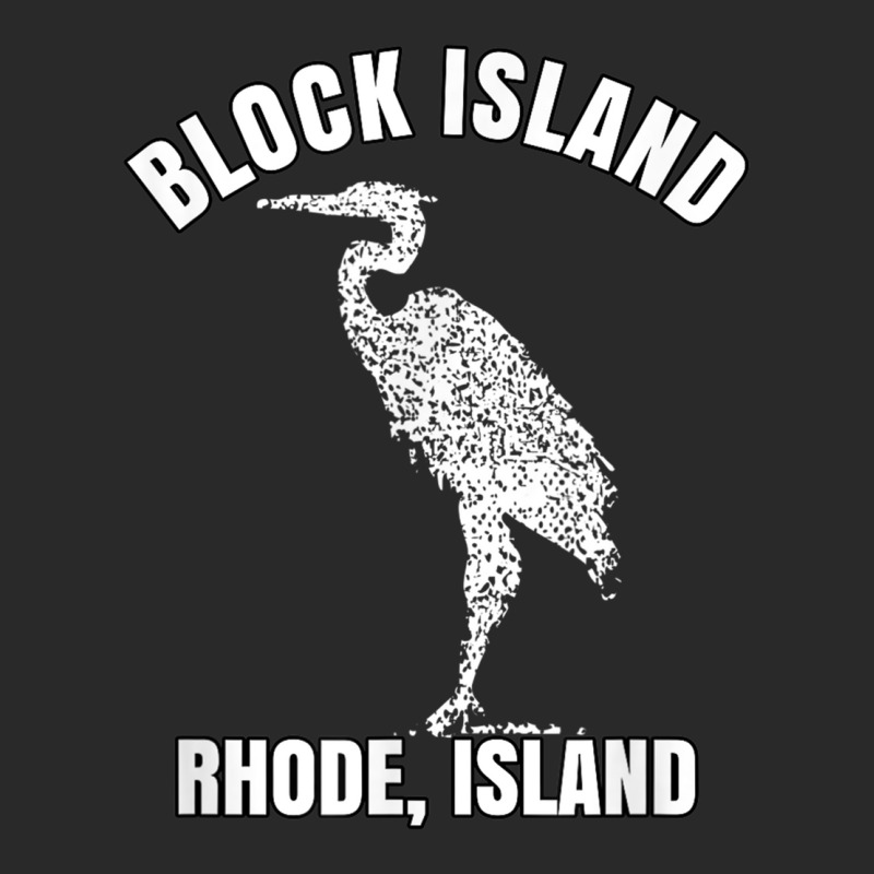 Block Island Rhode Island Shirt Light Vintage Distress Crane T Shirt Printed hat by cm-arts | Artistshot