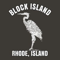 Block Island Rhode Island Shirt Light Vintage Distress Crane T Shirt Bucket Hat | Artistshot