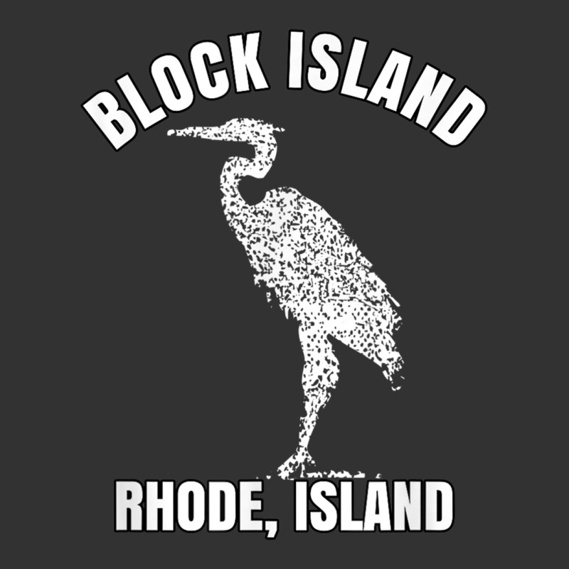 Block Island Rhode Island Shirt Light Vintage Distress Crane T Shirt Baby Bodysuit by cm-arts | Artistshot