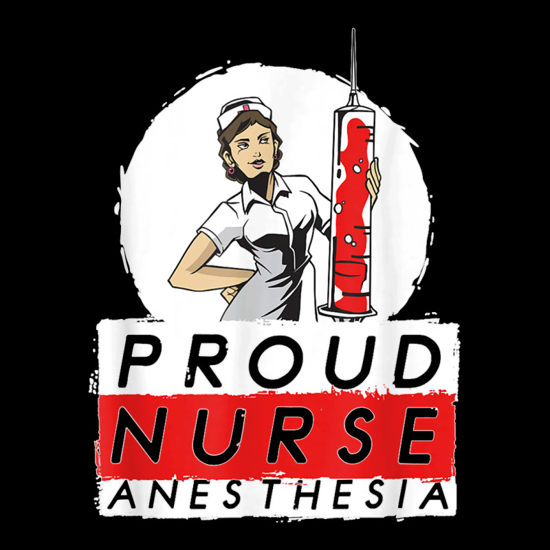 Proud Nurse Anesthesia Emergency Hospital Job Nursing T Shirt Men's Long Sleeve Pajama Set | Artistshot