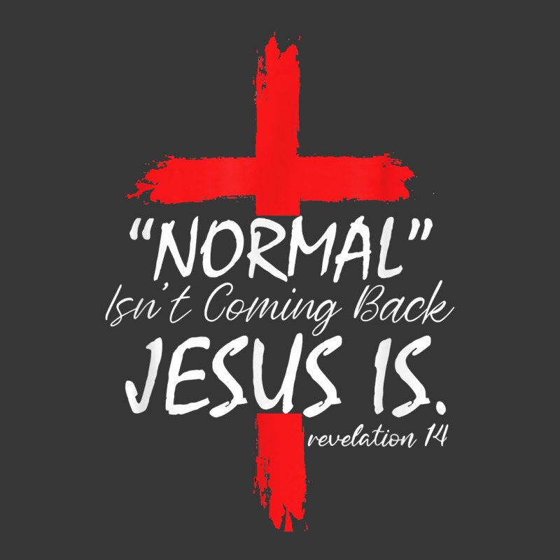 Normal Isn't Coming Back Jesus Is Revelation 14 Christians T Shirt Toddler Hoodie by cm-arts | Artistshot