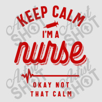 Keep Calm Im A Nurse Medium-length Apron | Artistshot