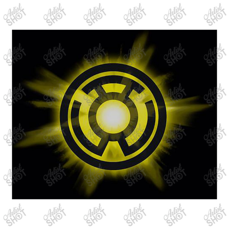 Green Lantern, Yellow Glow, Youth Zipper Hoodie | Artistshot