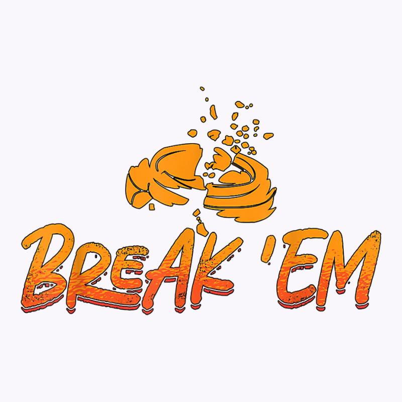 Break 'em Sporting Clays Target Shooting Sport Clay Shooting T Shirt Tank Top | Artistshot