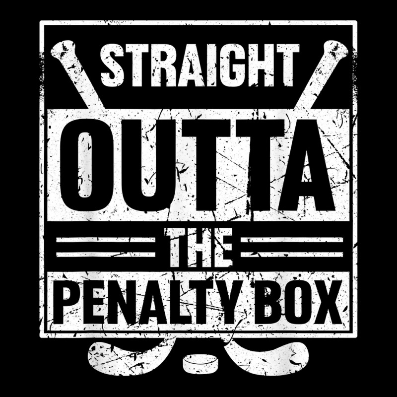 Stright Outta The Penalty Box Ice Hockey Hockey Ice Hockey T Shirt Adjustable Cap by voigterannen | Artistshot