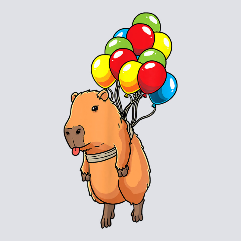 Capybara Giant Cavy Rodent With Balloons Capybara T Shirt Bucket Hat | Artistshot