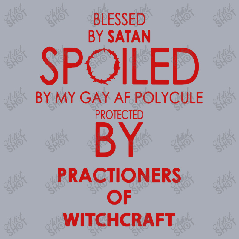 Blessed By Satan Spoiled By My Gay Tank Dress by BestTees | Artistshot