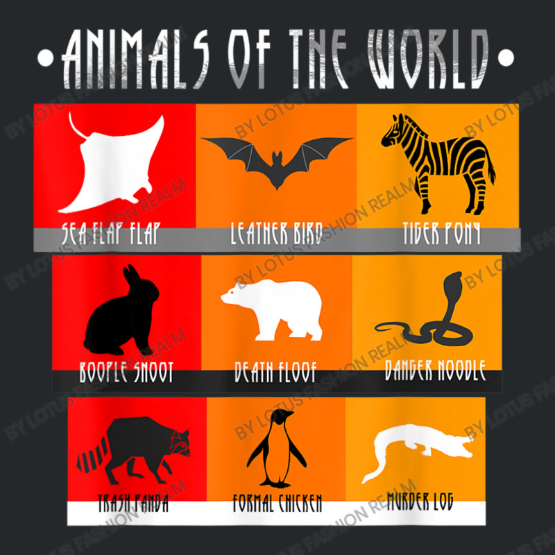 Animals Of The World Crewneck Sweatshirt | Artistshot