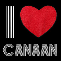 I Love Canaan Boyfriend Heart Vintage Bday Family T Shirt Adjustable Cap | Artistshot