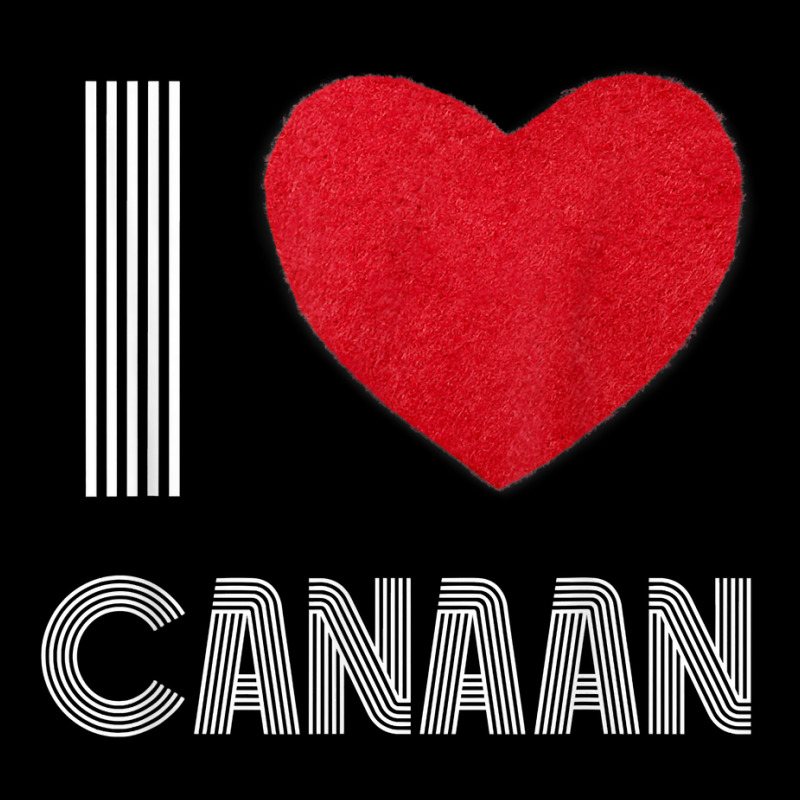 I Love Canaan Boyfriend Heart Vintage Bday Family T Shirt Adjustable Cap by cm-arts | Artistshot