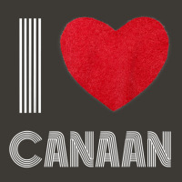 I Love Canaan Boyfriend Heart Vintage Bday Family T Shirt Bucket Hat | Artistshot