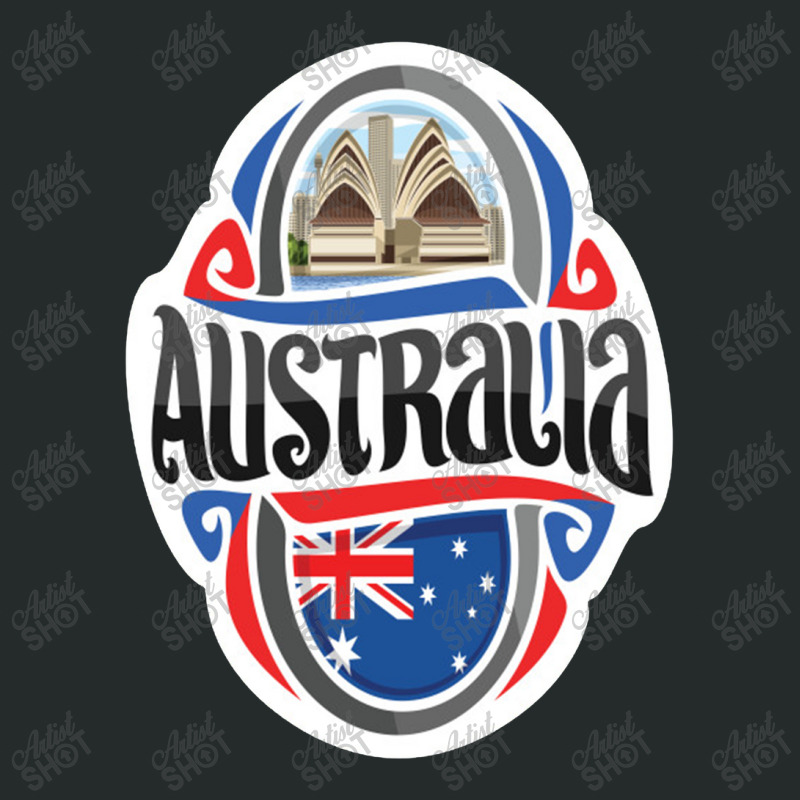 Australia Raised Me Australian Women's Triblend Scoop T-shirt by haviarart | Artistshot