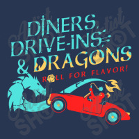 Diners Drive Ins Dragons Men Denim Jacket | Artistshot