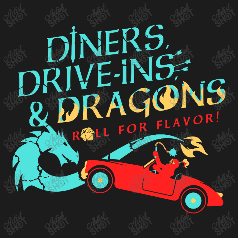 Diners Drive Ins Dragons Hoodie & Jogger Set | Artistshot