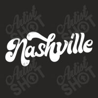 Nashville Retro Ladies Fitted T-shirt | Artistshot