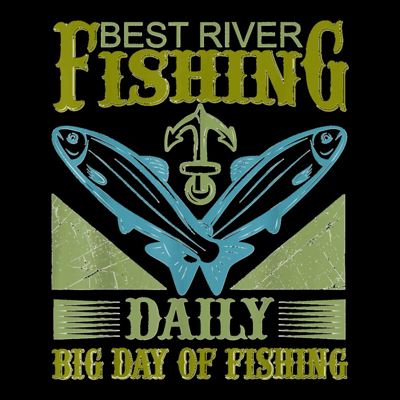 Best River Fishing   Daily Big Day Of Fishing T Shirt Kids Cap | Artistshot