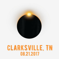 Clarksville Total Solar Eclipse August 21 2017 Usa T Shirt Adjustable Cap | Artistshot