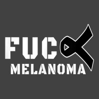 Fuck Melanoma Skin Cancer Awareness Vintage T-shirt | Artistshot