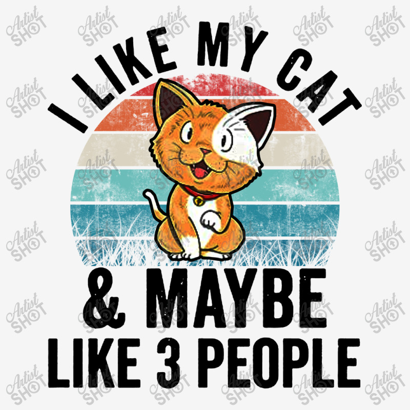 I Like My Cat And Maybe Like 3 People Baby Bibs by Pajero | Artistshot