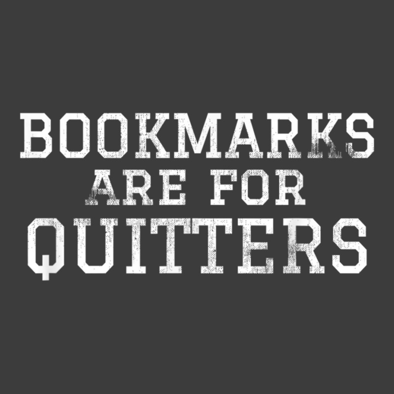 Bookmarks Are For Quitters T Shirt For Readers Men's Polo Shirt by cm-arts | Artistshot