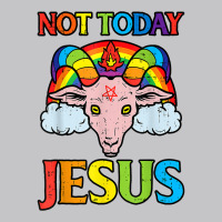 Today Not Jesus Satan Goat Rainbow Satanic Satanism T Shirt Baby Bodysuit | Artistshot