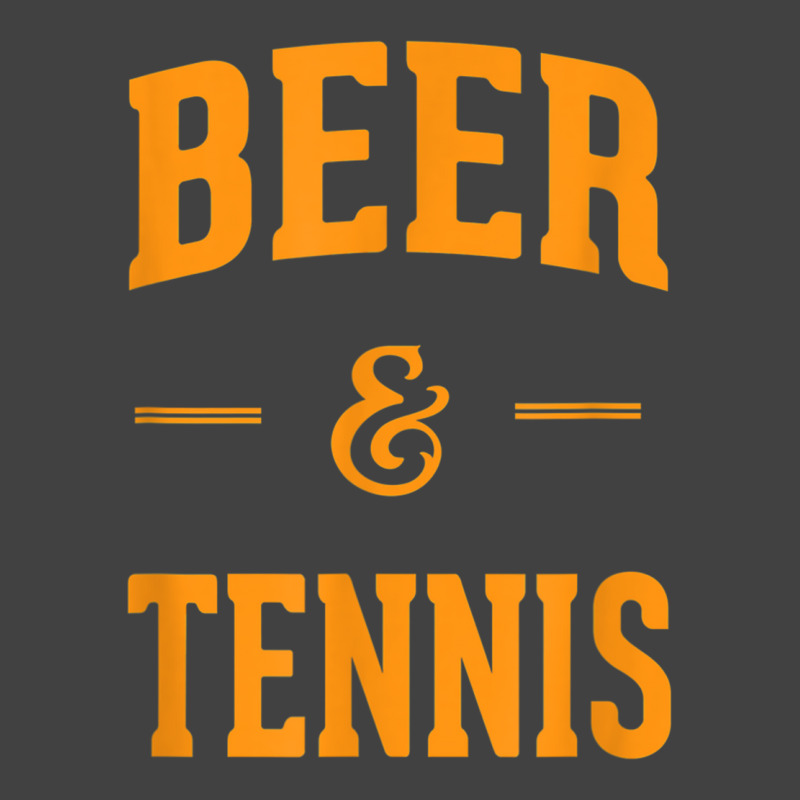 Beer & Tennis Perfect Combination Funny Tennis Fans Gifts Vintage T-Shirt by cm-arts | Artistshot