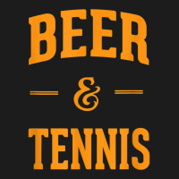 Beer & Tennis Perfect Combination Funny Tennis Fans Gifts Hoodie & Jogger Set | Artistshot