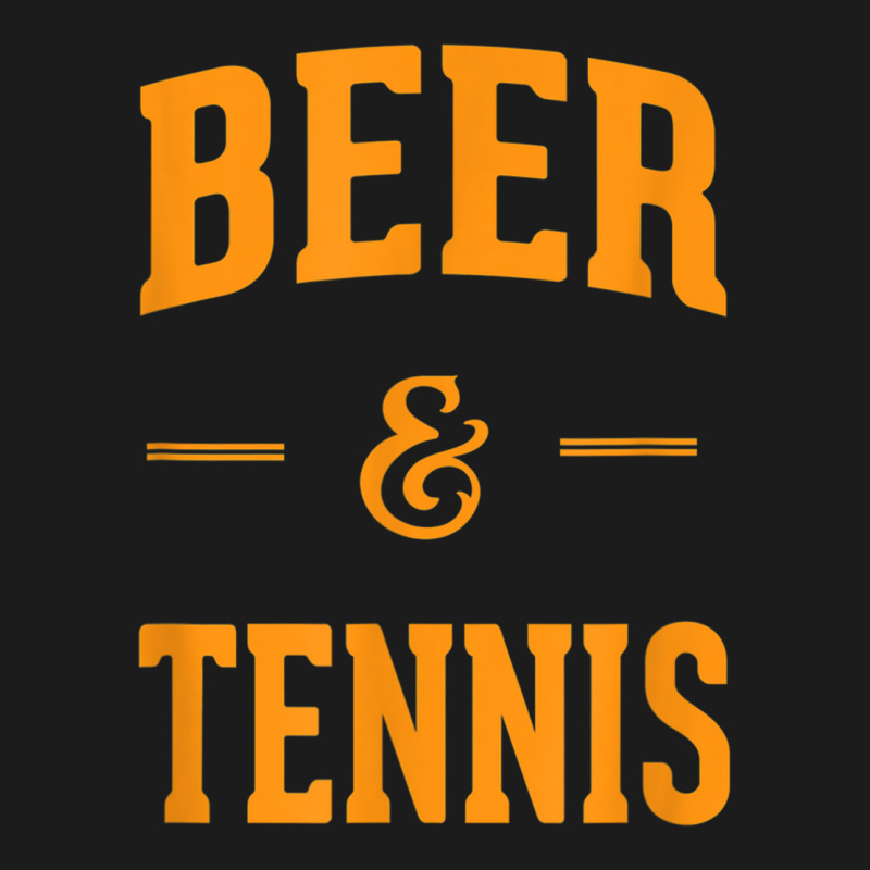 Beer & Tennis Perfect Combination Funny Tennis Fans Gifts Hoodie & Jogger set by cm-arts | Artistshot