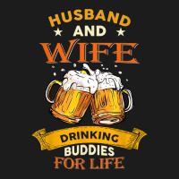 Husband And Wife Drinking Buddies For Life Beer Couple Hoodie & Jogger Set | Artistshot