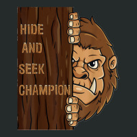 Bigfoot Hide And Seek Champion Funny Sasquatch Forest T Shirt Women's Triblend Scoop T-shirt | Artistshot