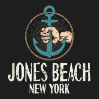 Jones Beach New York Boat Anchor T Shirt Distressed Classic T-shirt | Artistshot