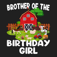 Barnyard Birthday Farm Animals Brother Birthday Girl Ladies Polo Shirt | Artistshot