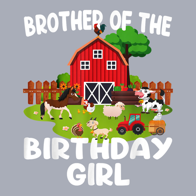 Barnyard Birthday Farm Animals Brother Birthday Girl Tank Dress by EllaJennifer | Artistshot