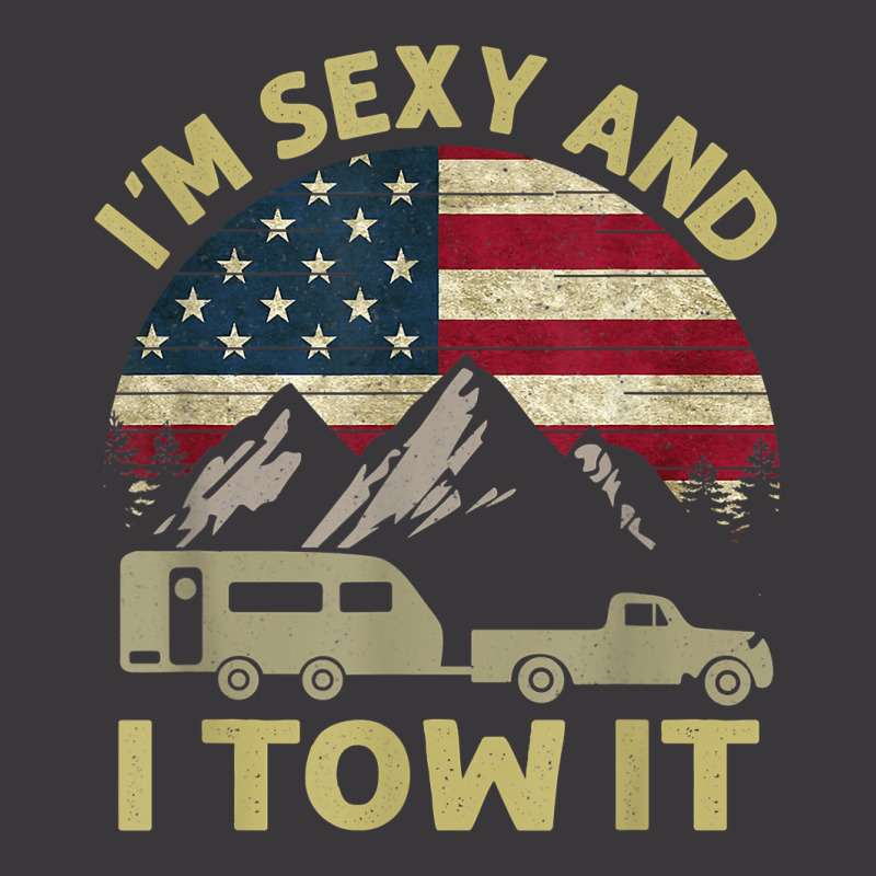 I_m Sexy And I Tow It Funny Caravan Camping Rv Trailer Ladies Curvy T-Shirt by SandyMarjorie | Artistshot