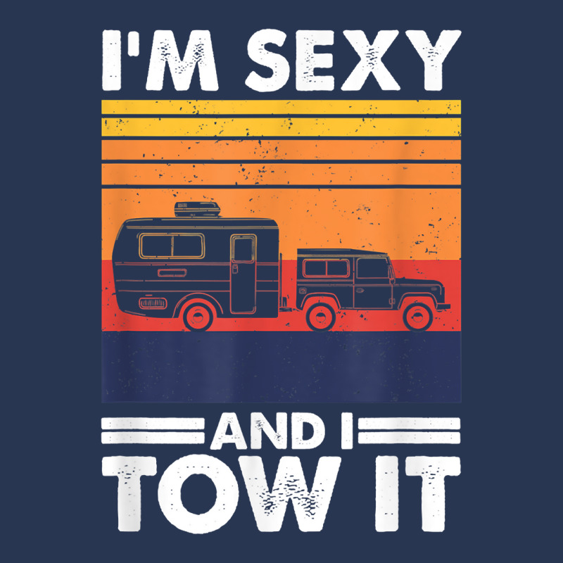 I_m Sexy And I Tow It, Funny Caravan Camping Rv Trailer New Year Ladies Denim Jacket by SandyMarjorie | Artistshot