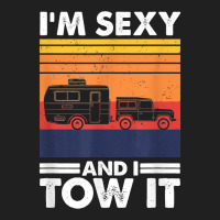 I_m Sexy And I Tow It, Funny Caravan Camping Rv Trailer New Year Ladies Polo Shirt | Artistshot