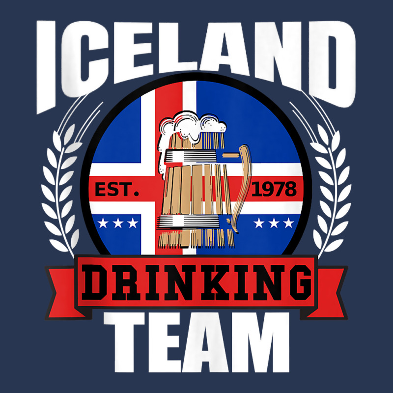 Iceland Drinking Team Funny Icelandic Flag Beer Party Gift Tank Top Ladies Denim Jacket by ImmanUnde | Artistshot