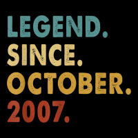 15 Years Old Gifts 15th Birthday Legend Since October 2007 Long Sleeve Shirts | Artistshot