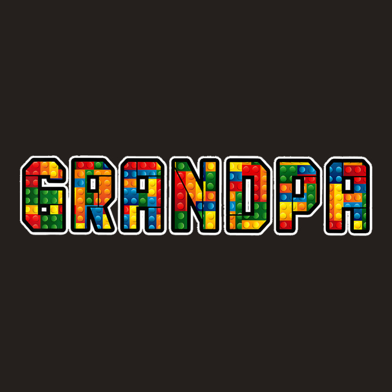 Brick Builder Funny Blocks Master Builder Grandpa T Shirt Tank Top | Artistshot