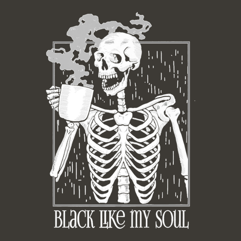 Black Coffee Like My Soul Skeleton Drinking Coffee Funny Premium T Shi Bucket Hat by DonnaLee | Artistshot