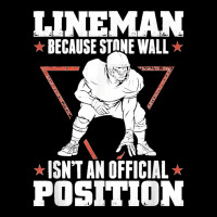 American Football Stone Wall Lineman Position V-neck Tee | Artistshot