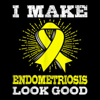 I Make Endometriosis Look Good Shirt Yellow Ribbon Youth Sweatshirt | Artistshot